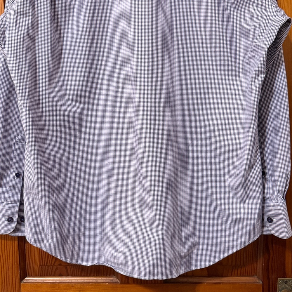 Robert Talbott Micro Plaid Button Down Shirt - image 7